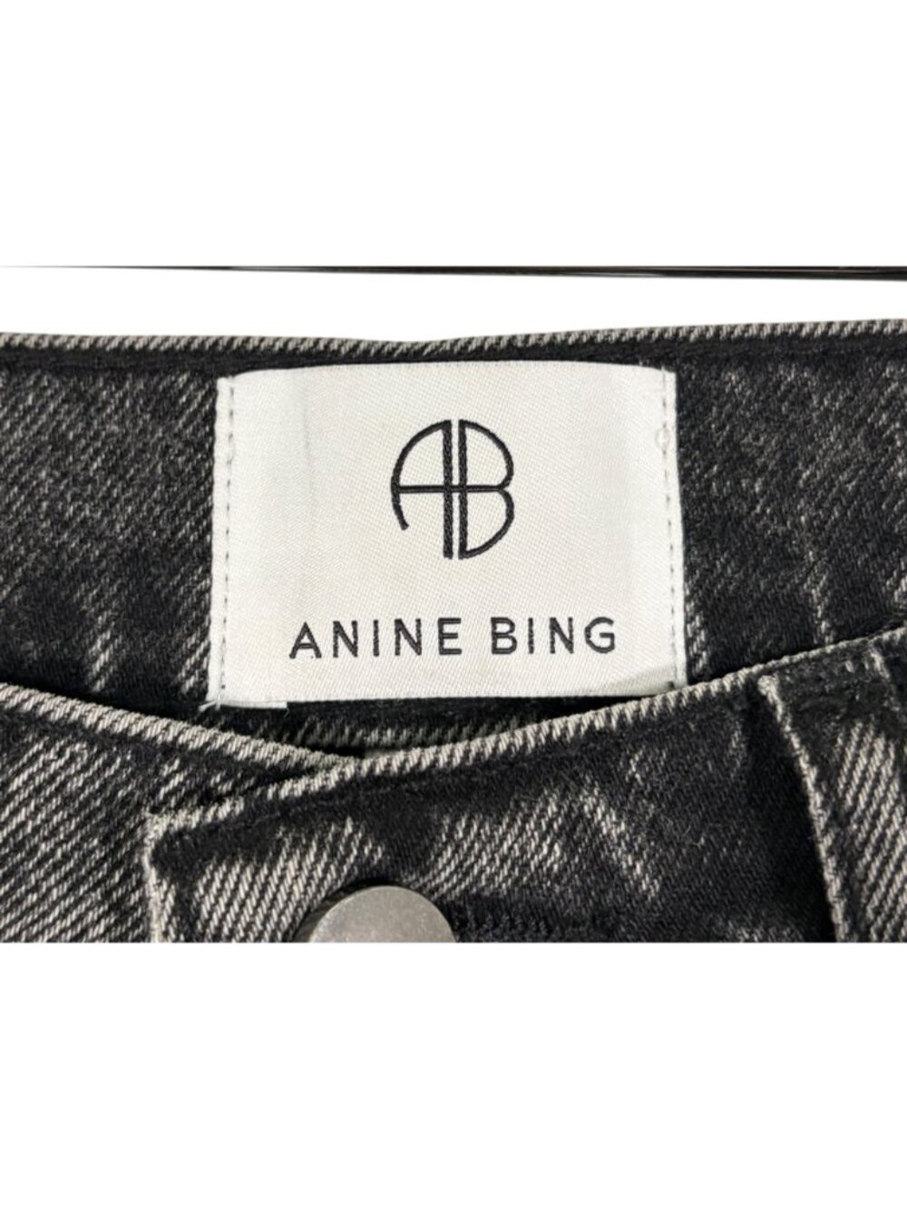 NEW Anine Bing Kat High Rise Jean Shorts Size 26 - Picture 9 of 12